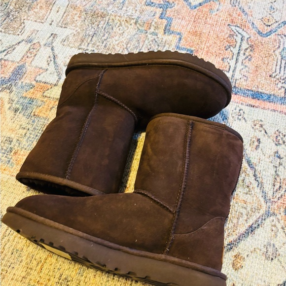 Ugg Brown Suede Boots - Picture 2 of 6